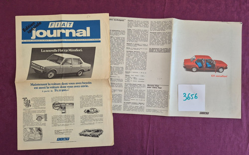 3656 fiat 131 mirafiori - 131,