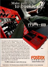 2003 • FOSTEX MR-8 print ad