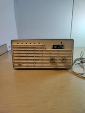 Vintage Granco 1950s Tabletop Tube Radio FM - Works - Relatively Loud