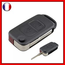 Coque Plip Clé pour MERCEDES BENZ W168 W202 W203 W210 W461 Classe A C E 2 Bouton