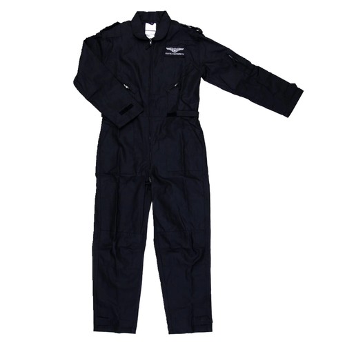 Combinaison pilote noire - combinaison,