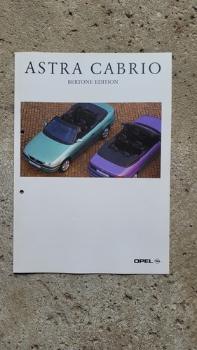 Opel astra cabrio bertone - opel,