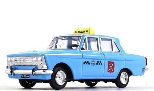 Soviet moskvitch 408 taxi - soviet,
