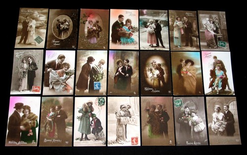 Cpa 1910 femme couple mode - cpa,