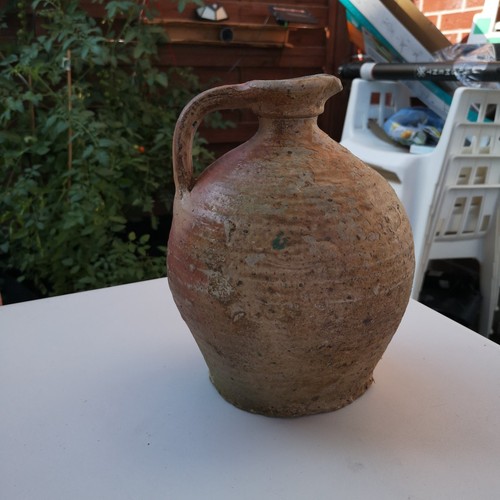 Pichet ancien grès pyrité - ancien,