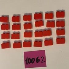 Lot De Pièces   Lego  Brique  1x2 Rouge