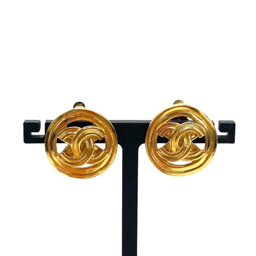 Boucles oreilles rondes logo - boucles, d'oreilles