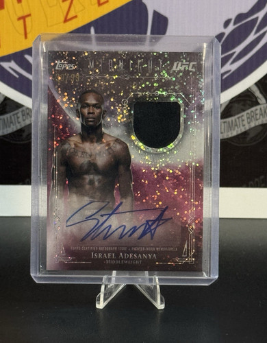 Topps midnight ufc israel - midnight,