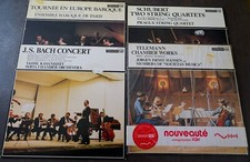 4 vinyles Denon PCM Bach