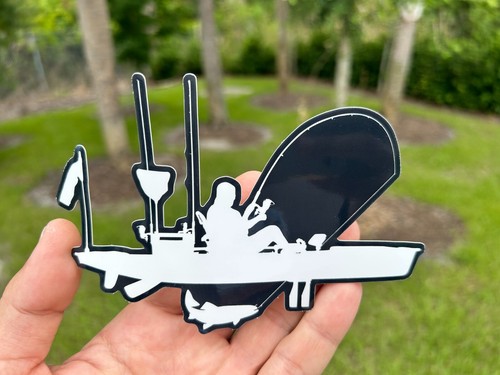 Fishing hobie kayak - kayak, sticker
