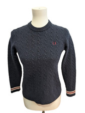 Pull Torsadé Fred Perry 100%