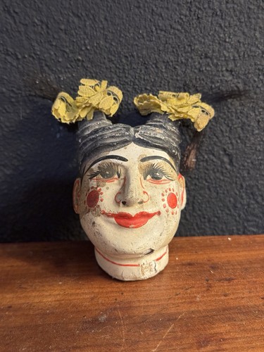 Tête marionnette ancienne - de,