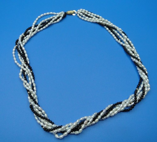 Ancien collier perles - , fines