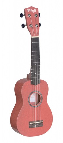 Sopran ukulélé rose avec - sopran,
