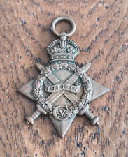 Médaille WW1 1914 - 15 Star Medal 1797 DVR J Percy RFA   /EE20