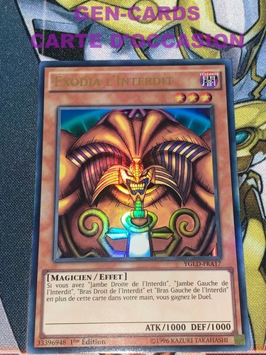 Carte oh exodia - yu, gi