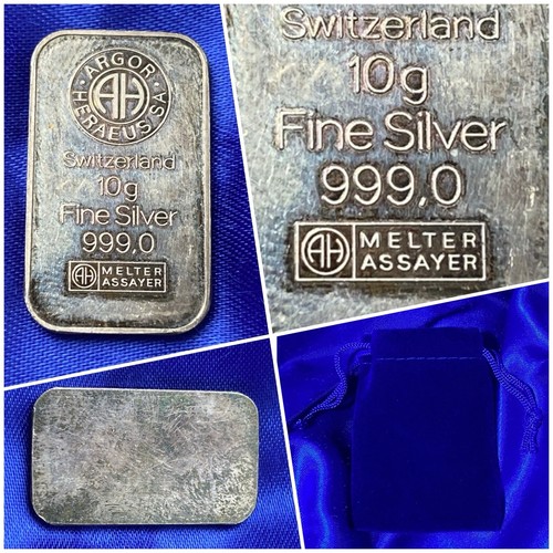Lingot argent pur - lingot,