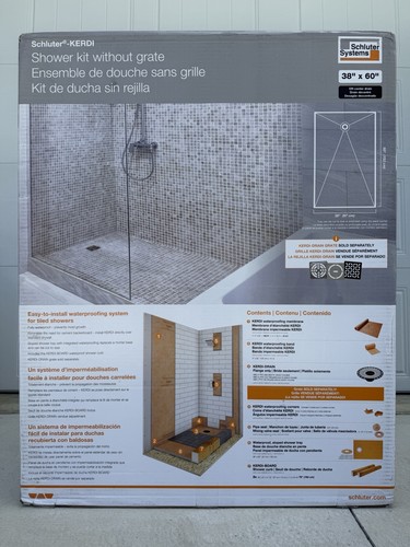 Schluter kerdi shower - schluter, kerdi-shower-kit