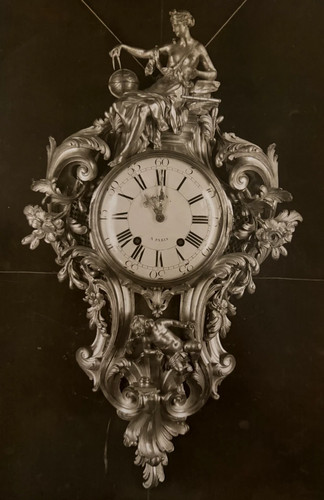 Photographie pendule bronze - pendule,