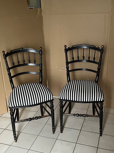 Paire chaises napoleon - paire, de