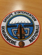 patch thermocollant brodé GIGN 9cm
