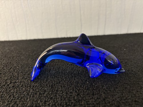 Dauphin bleu foncé cristal - foncé,
