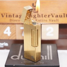Briquet Dunhill motif rayures