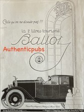 PUBLICITE BALLOT AUTOMOBILE 2