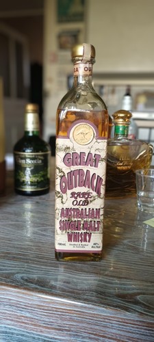 Bouteille whisky great outback - whisky,