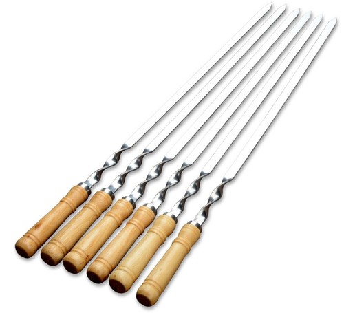 Brochettes en acier - 6,
