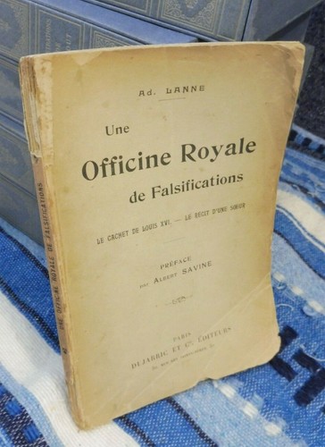 Lanne une officine royale de - une,