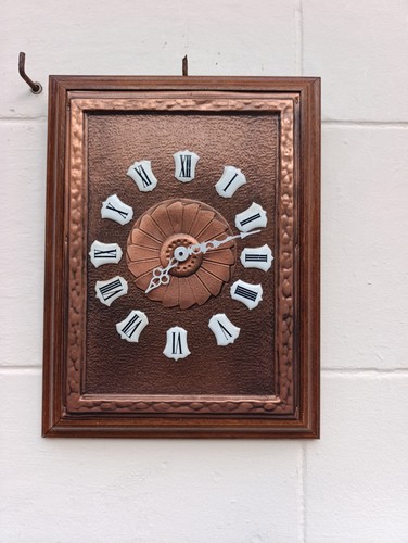 Horloge murale vintage - , cuivre