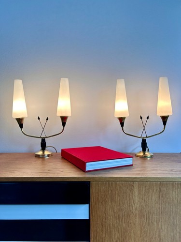 Paire lampes torchères en - lampes,