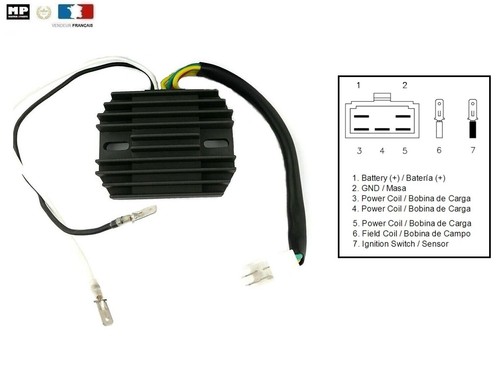 Régulateur tension honda - régulateur, de