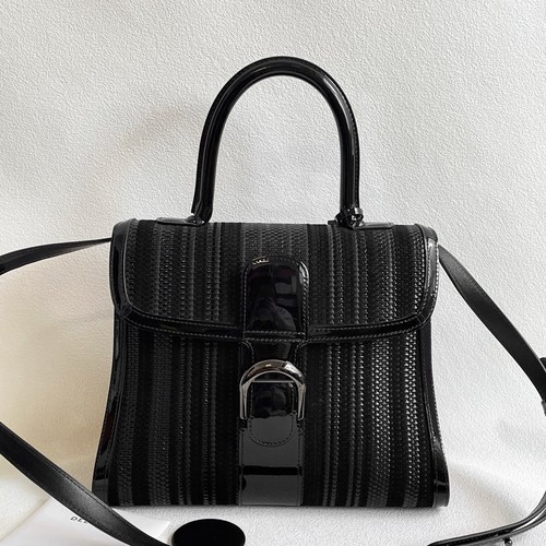 Delvaux brillant medium black - delvaux,