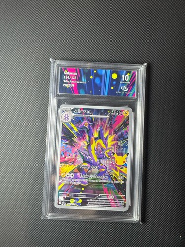 Carte pokémon gradée - carte,