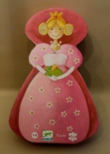 Djeco Silhouette 36 Piece Princess and the Frog Puzzle - 42 x 30cm