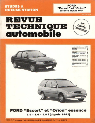 Revue technique automobile - revue,