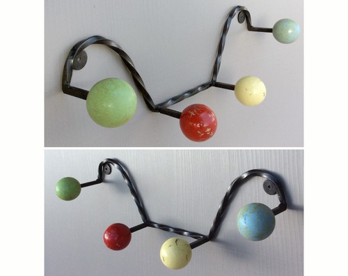 Porte manteaux boules annee - boules,