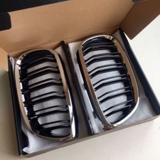 2 GRILLE DE CALANDRE CHROME +