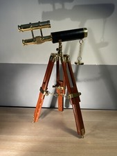 Longue Vue de Marine En Cuir +