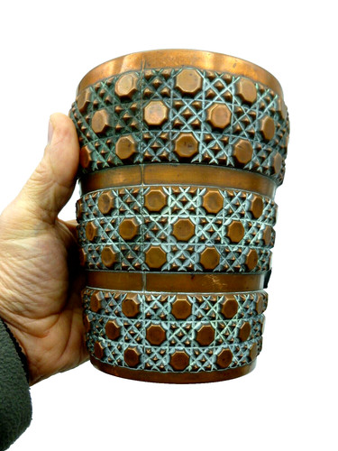 Vase galvanoplastie - ,