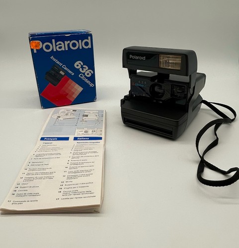Polaroid 636 closeup instant - 636,