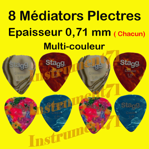 Mediators plectre pour - 8,