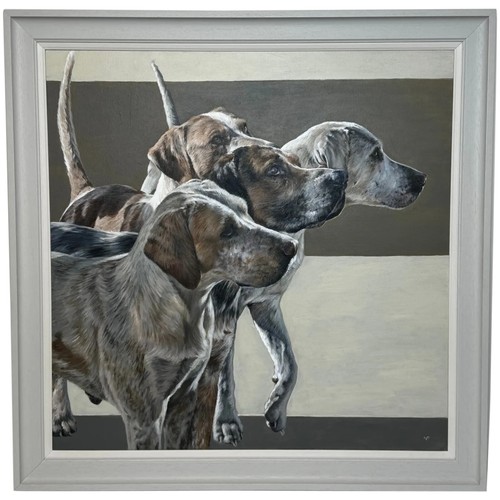 Grand chasse portrait peinture - grand,