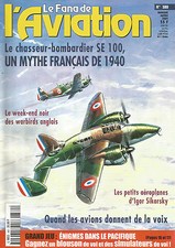 FANA DE L AVIATION N°380 CHASSEUR BOMBARDIER SE 100 / WARBIRDS ANGLAIS   