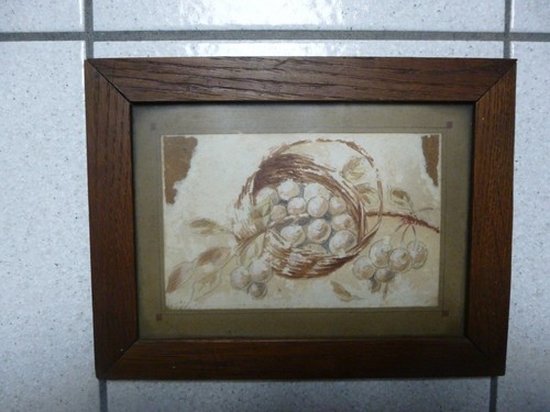 Ancien tableau carte dessin