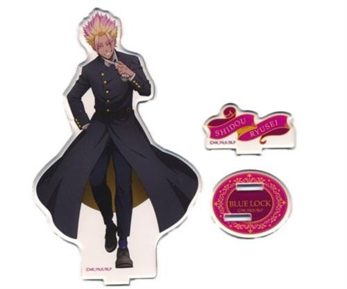 Blue lock acrylic stand - blue,