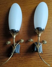 paire d'appliques vintage en