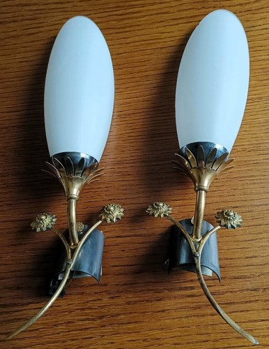 Paire appliques vintage en - vintage,